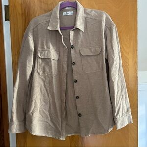NWOT Hollister Beige Shacket